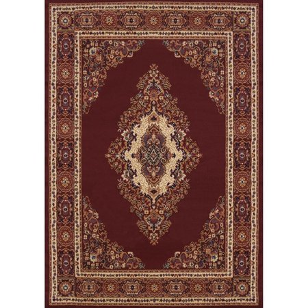 HOMERIC 1 ft. 11 in. x 7 ft. 4 in. Manhattan Cathedral Runner RugNavy HO926823